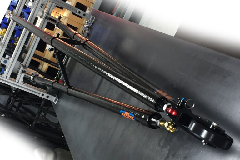 Carbon Fiber Wheelie Bars: Single Off-Set – MVM Wheelie Bars